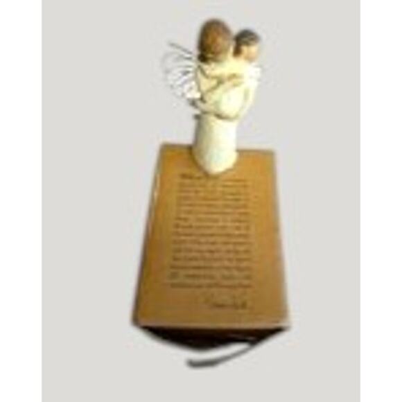 Willow Tree "ANGEL'S EMBRACE" Ornament 2002 by Susan Lordi Demdaco #26084- Vtg - Picture 2 of 13